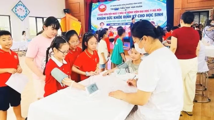 Quỹ Bảo hiểm y tế chi trả kiểm tra sức khỏe đầu năm học