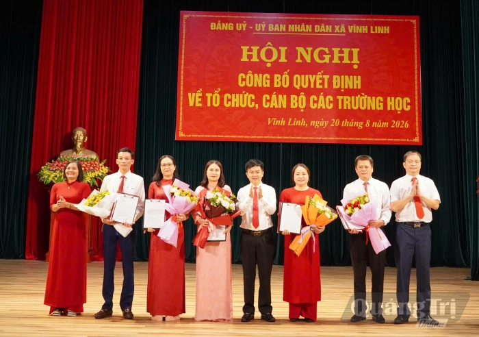 Ổn định đội ngũ cán bộ sau sắp xếp trường học