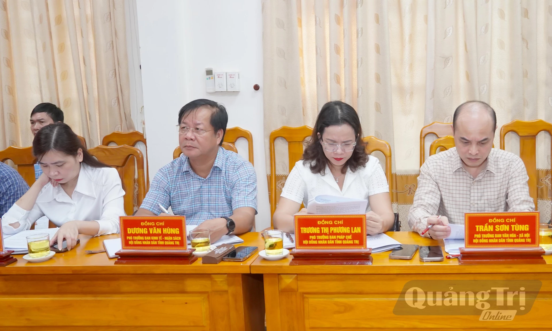 Đại biểu tham dự buổi làm việc - Ảnh: N.H