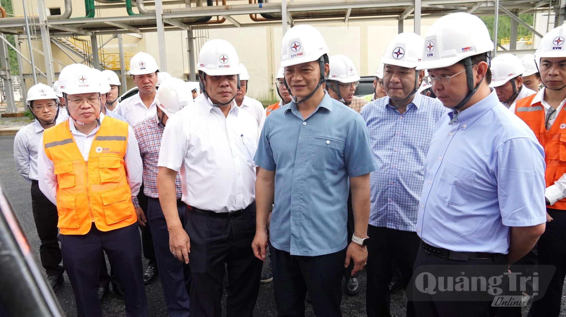 Lãnh đạo tỉnh kiểm tra các dự án nhiệt điện tại Khu Kinh tế Hòn La