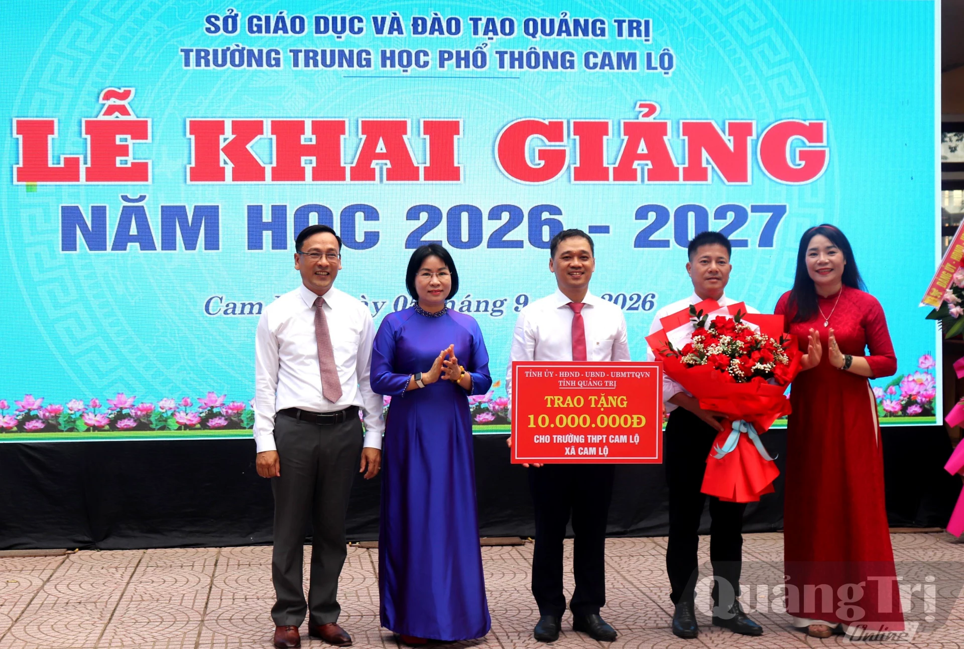 Các cơ sở giáo dục tổ chức khai giảng năm học mới 2026-2027