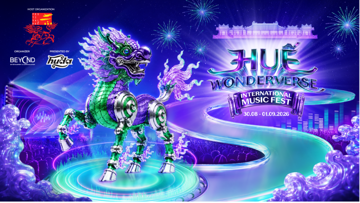 Huế Wonderverse Music Fest 2026 khép lại hành trình rực rỡ tại cố đô