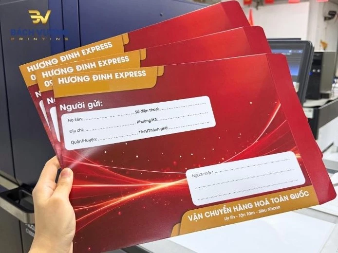 Bên cạnh dịch vụ in phong bì, Bách Vượng Printing cung cấp trọn gói giải pháp in catalogue và in tem nhãn thương hiệu