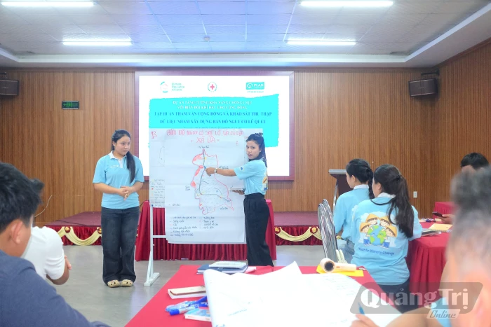 Khe Sanh xây dựng bản đồ nguy cơ lũ quét, sạt lở đất
