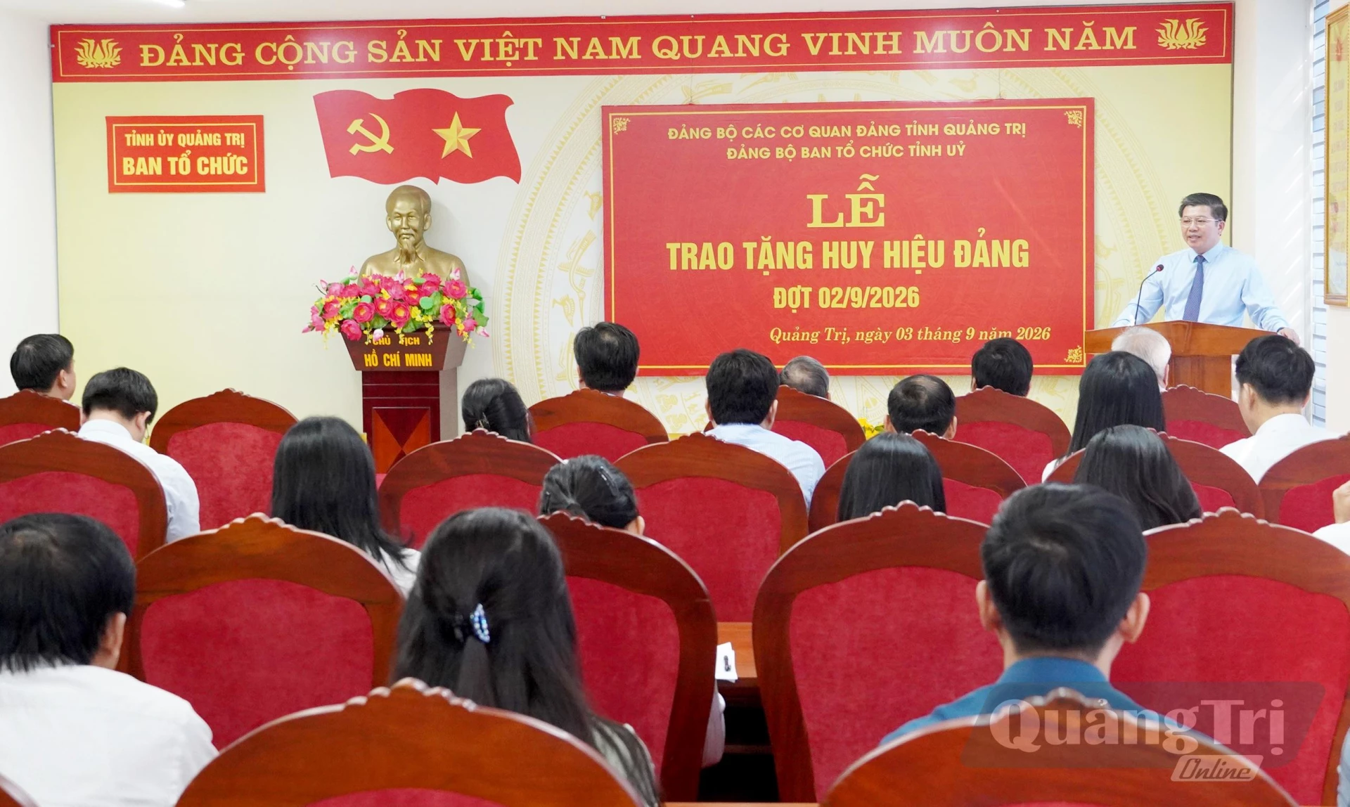 Quang cảnh buổi lễ - Ảnh: Q.V