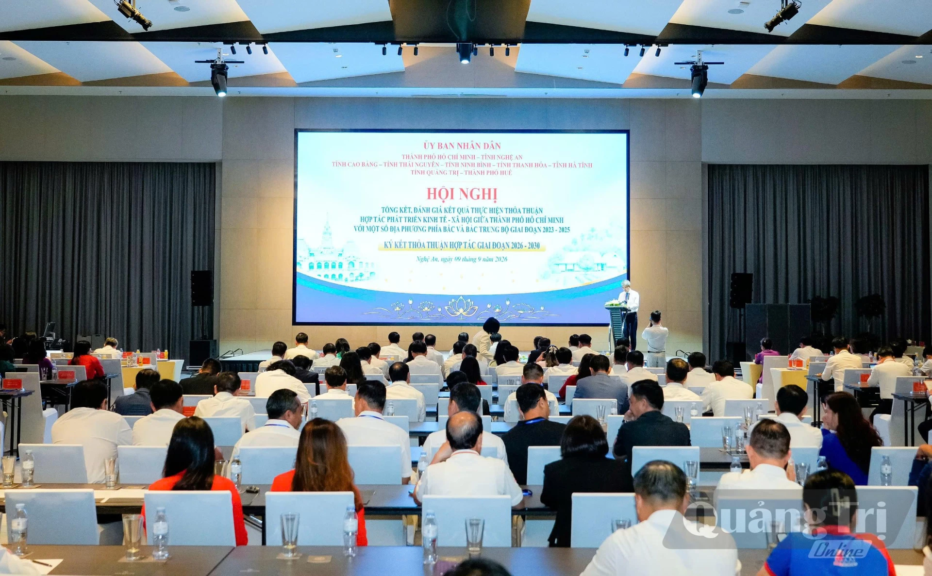 Quang cảnh hội nghị - Ảnh: Q.V