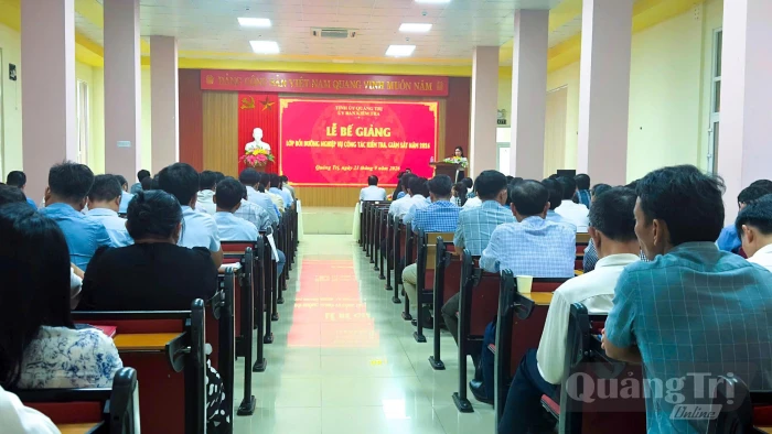 Bế giảng lớp bồi dưỡng nghiệp vụ công tác kiểm tra, giám sát năm 2026