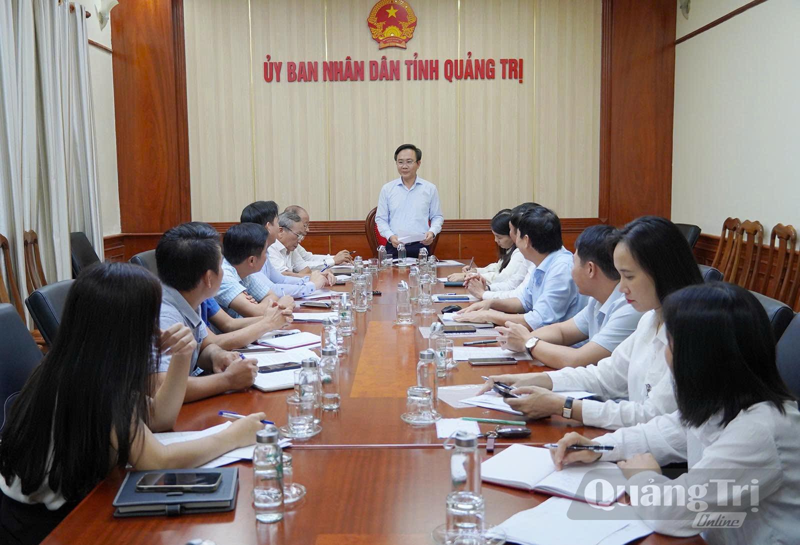 Quang cảnh cuộc họp - Ảnh: LT
