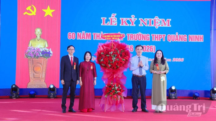 Trường THPT Quảng Ninh kỷ niệm 60 năm thành lập