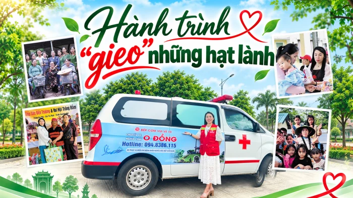 Hành trình 'gieo' những hạt lành