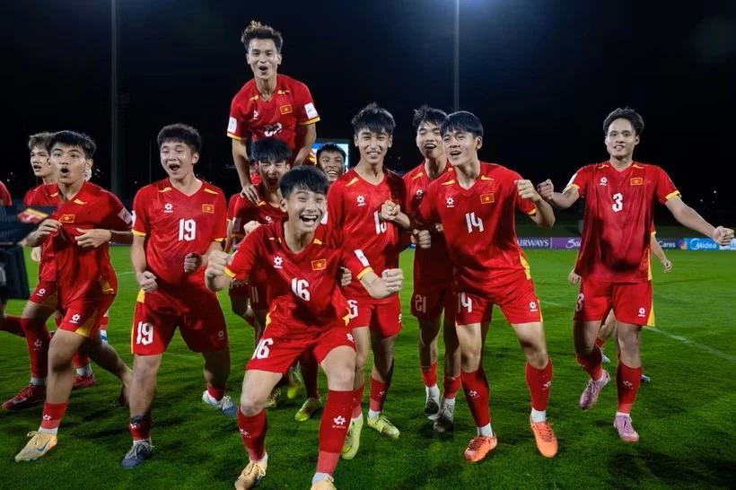 Đội tuyển U17 Việt Nam tiếp tục sử dụng lực lượng nòng cốt là những chiến binh U17 đã tạo nên thành tích lần đầu tiên giành quyền tham dự Vòng chung kết FIFA U17 World Cup. (Nguồn: VFF)