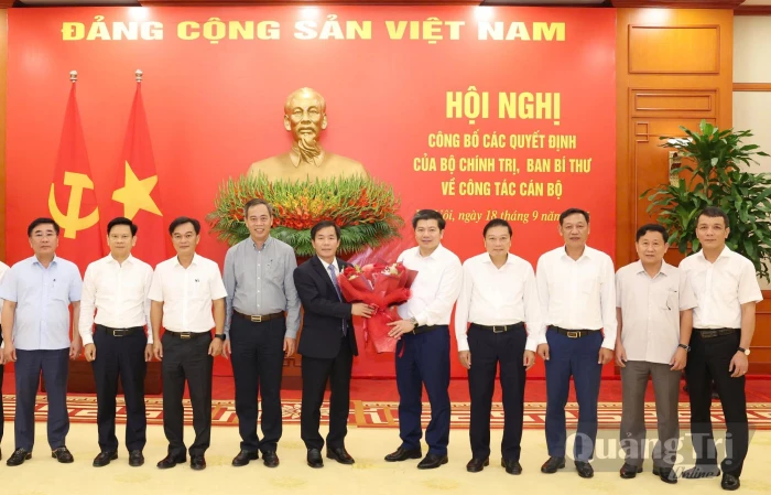 Đồng chí Bí thư Tỉnh ủy Nguyễn Văn Phương giữ chức Phó Trưởng Ban Chính sách, chiến lược Trung ương