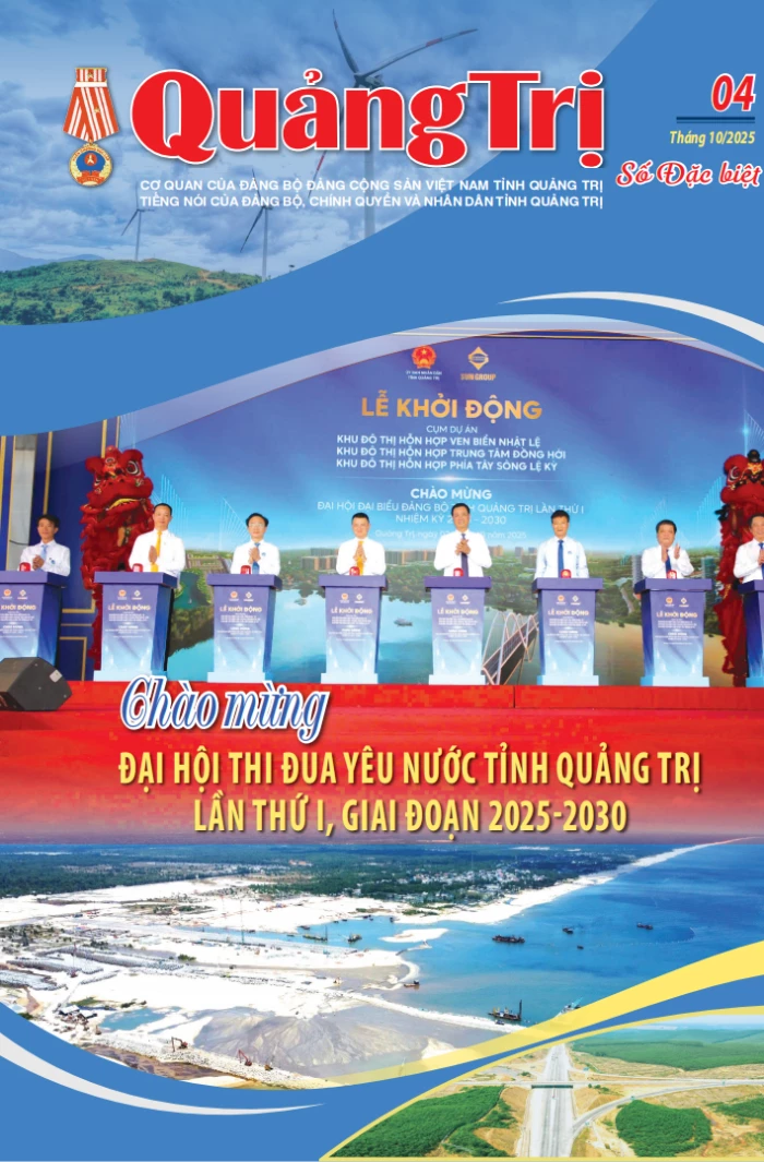 Báo Quảng Trị cuối tháng - số 04 - Tháng 10/2025