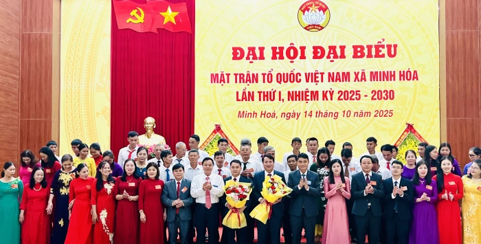 Đại hội MTTQ Việt Nam xã Minh Hóa lần thứ I, nhiệm kỳ 2025-2030