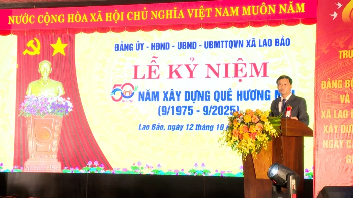 Kỷ niệm 50 năm xây dựng quê hương mới Lao Bảo