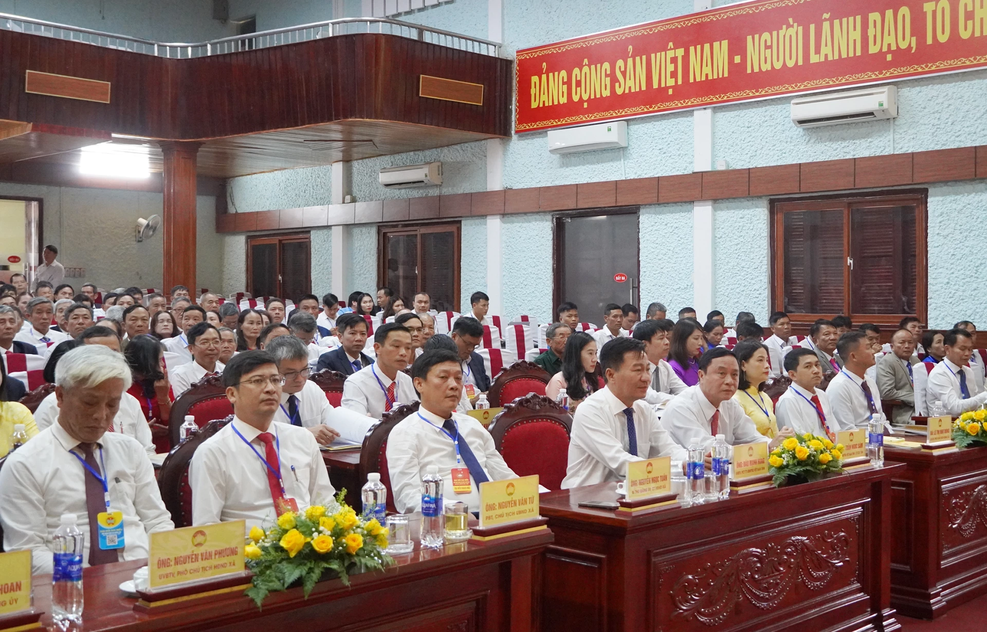 Các đại biểu tham dự đại hội - Ảnh: L.M

