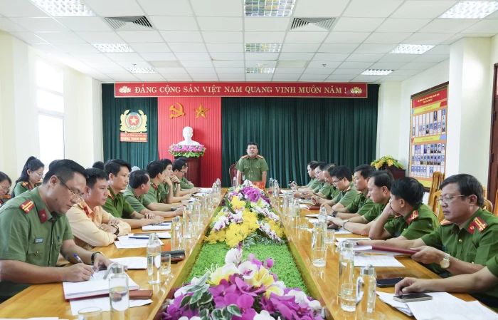 Quyết tâm bảo đảm an ninh, trật tự trên địa bàn