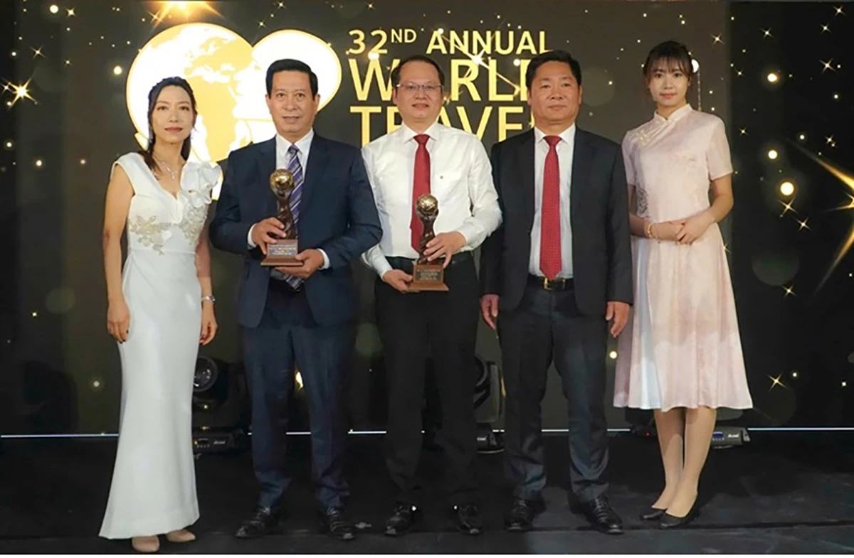 Vườn Quốc gia Phong Nha-Kẻ Bàng nhận chiến thắng kép tại World Travel Awards 2025 - Ảnh: N.H
