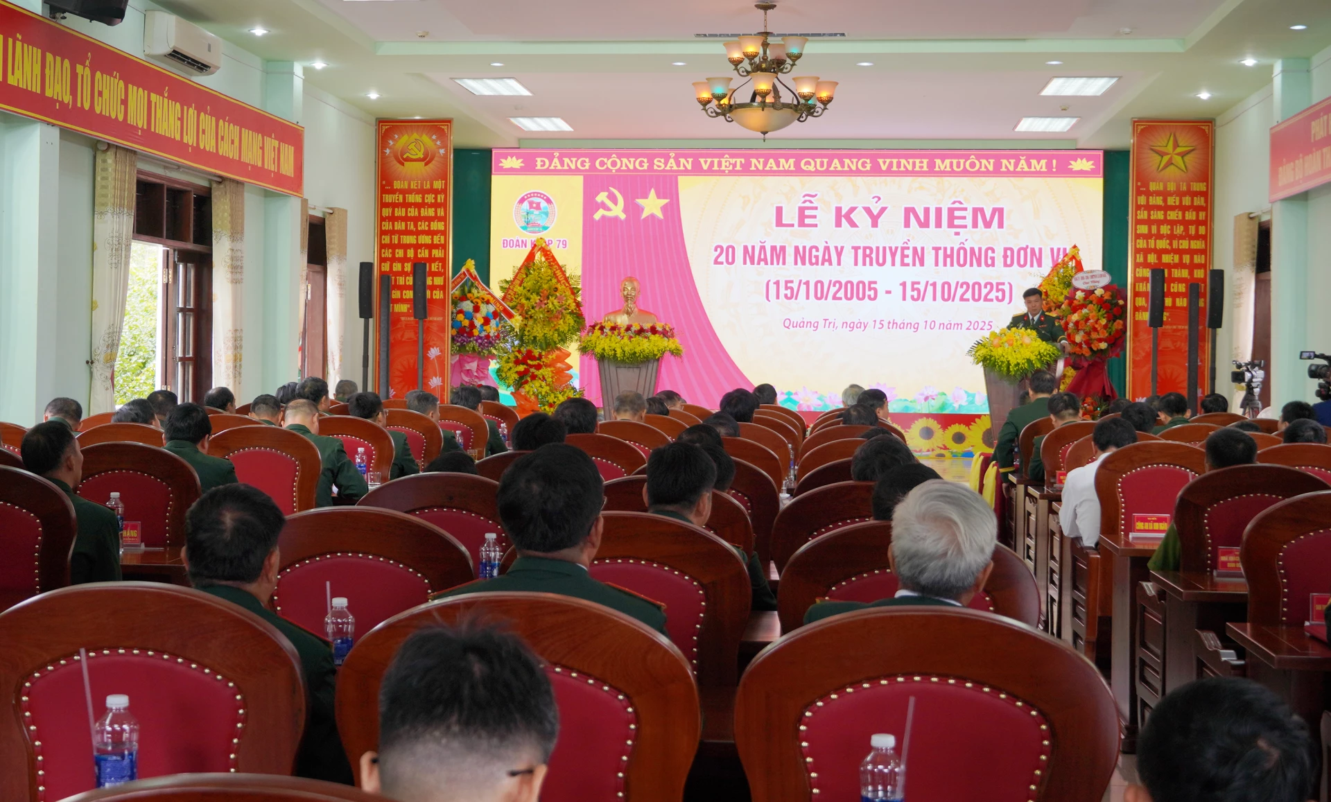 Quang cảnh lễ kỷ niệm - Ảnh: N.H