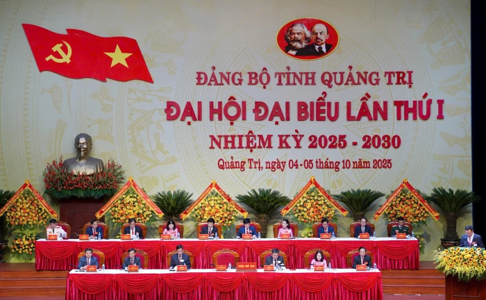 Khai mạc trọng thể Đại hội đại biểu Đảng bộ tỉnh Quảng Trị lần thứ I, nhiệm kỳ 2025-2030