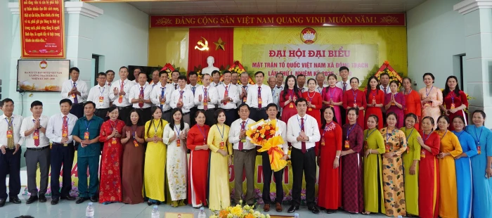 Đại hội đại biểu MTTQ Việt Nam xã Đông Trạch lần thứ I, nhiệm kỳ 2025-2030