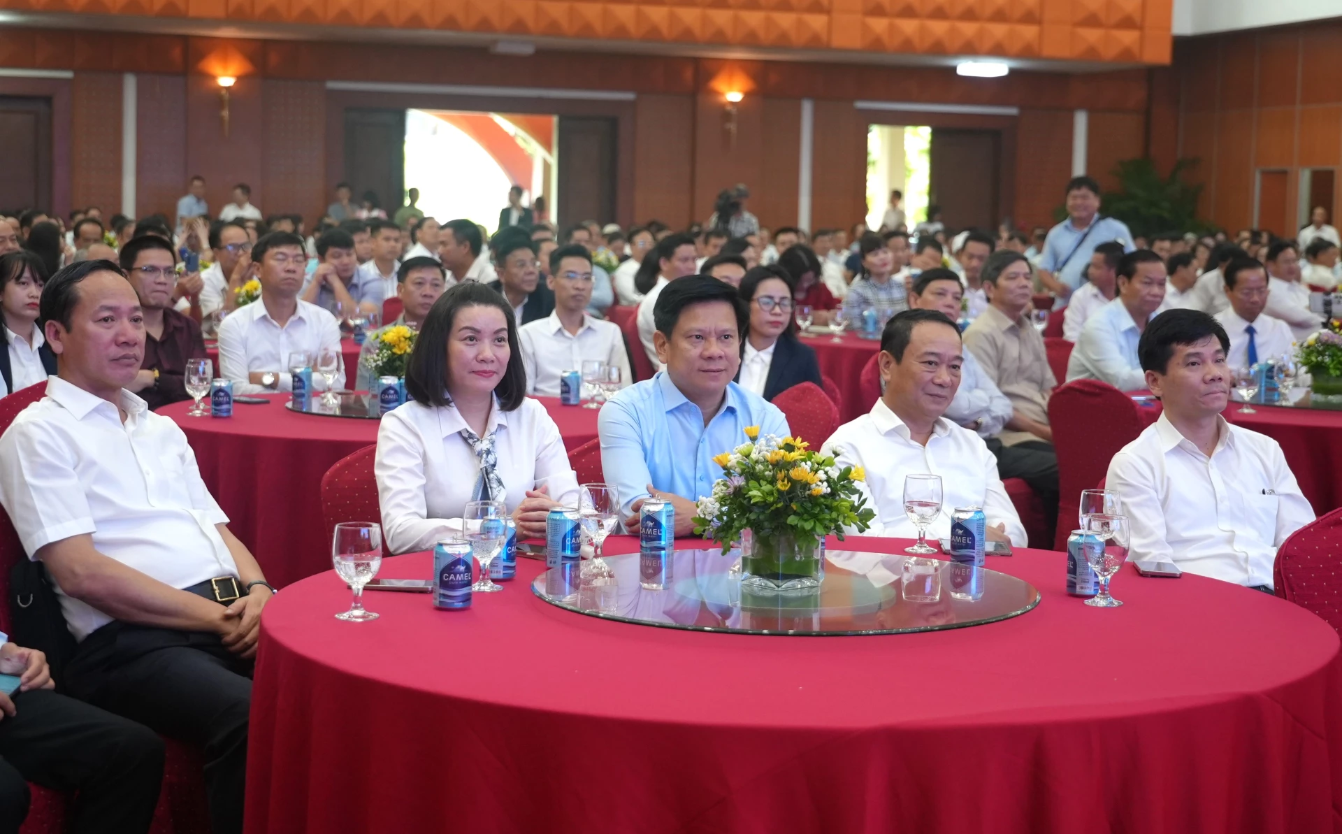 Các đại biểu dự buổi gặp mặt - Ảnh: Trung Đức