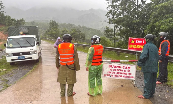 Toàn tỉnh có 8 điểm và 6 tuyến đường giao thông ngập lụt