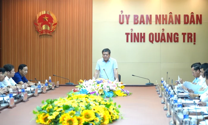 Đồng chí Chủ tịch UBND tỉnh làm việc với các phường Đông Hà, Nam Đông Hà