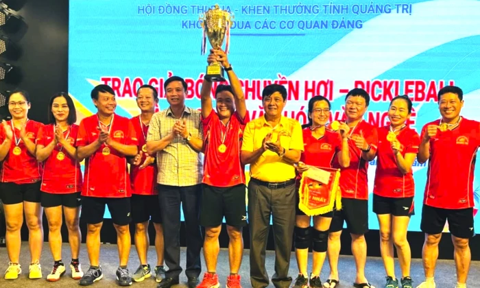 Bế mạc Giải thể thao Khối thi đua các cơ quan Đảng tỉnh năm 2025