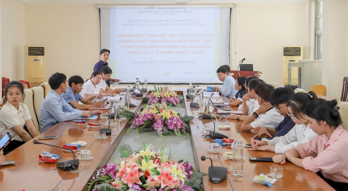 Quang cảnh hội thảo khoa học - Ảnh: M.N