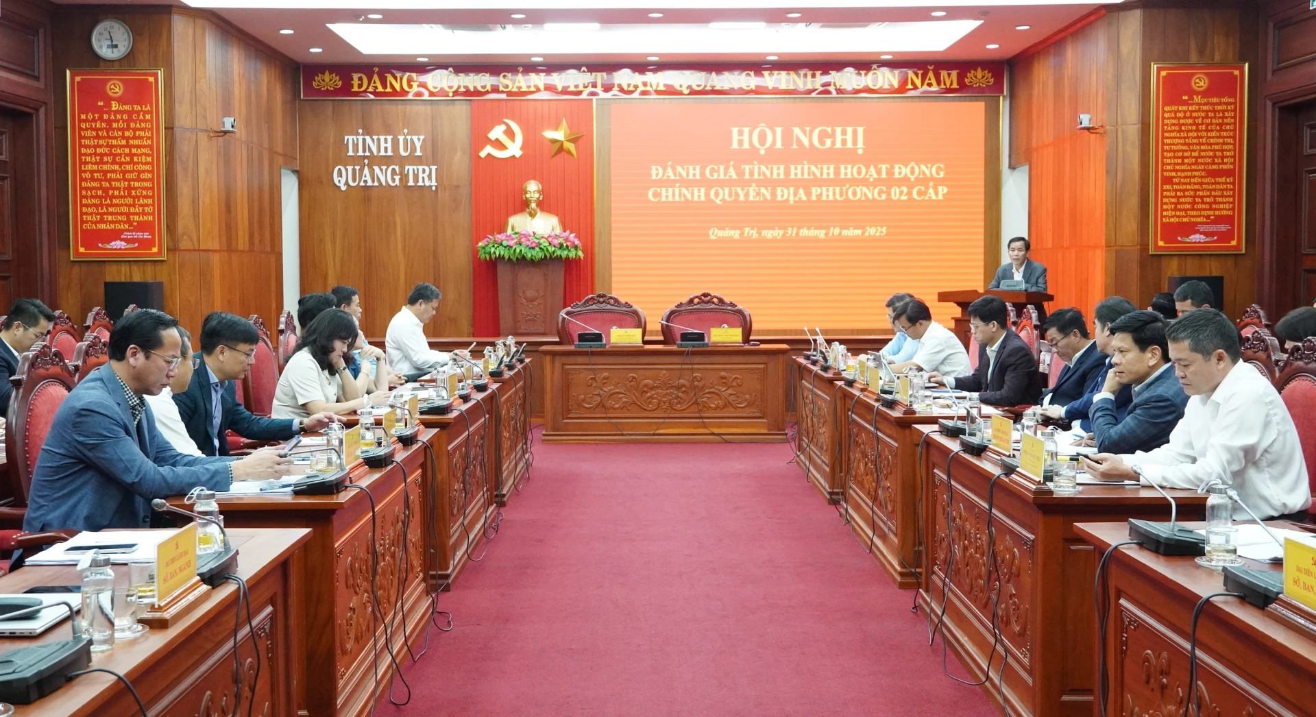 Đồng chí Nguyễn Văn Phương, Bí thư Tỉnh ủy kết luận hội nghị - Ảnh: QV