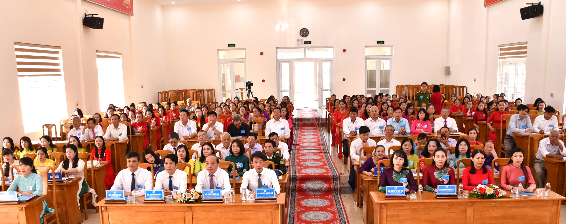 Các đại biểu tham dự đại hội. Ảnh: H.Tr