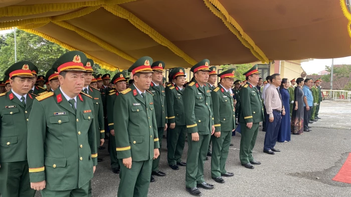 Lễ viếng, truy điệu và an táng hài cốt liệt sĩ tại Nghĩa trang liệt sĩ xã Khe Sanh