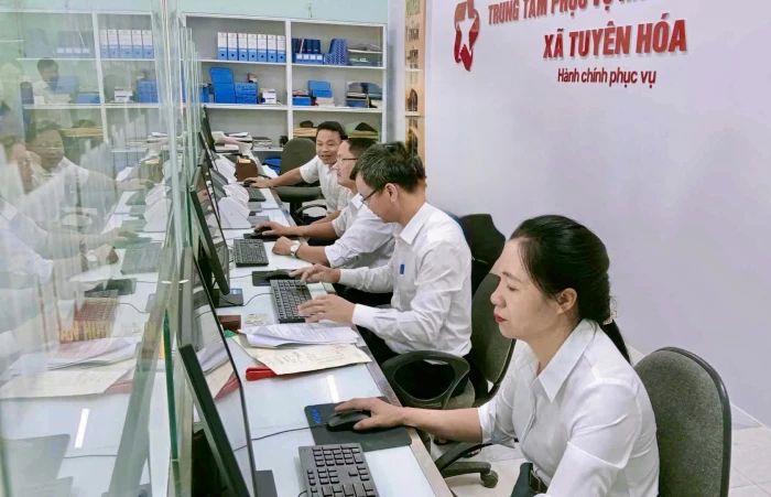 Xã Tuyên Hóa: Hướng đến nền hành chính khoa học, hiệu quả, thân thiện và hiện đại