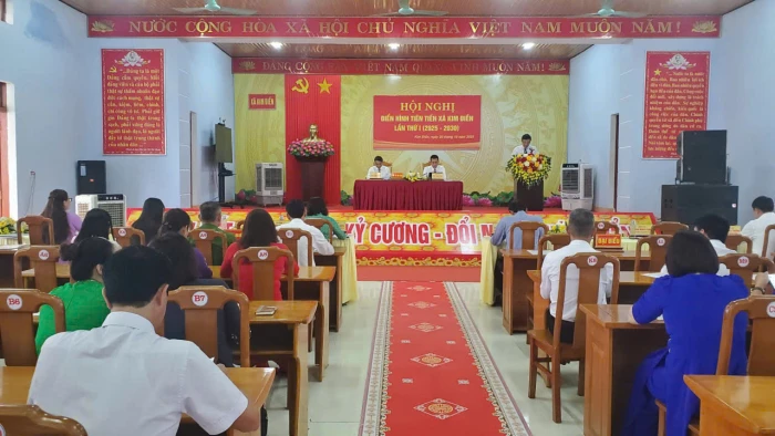 Xã Kim Điền: Tuyên dương điển hình tiên tiến giai đoạn 2020 - 2025