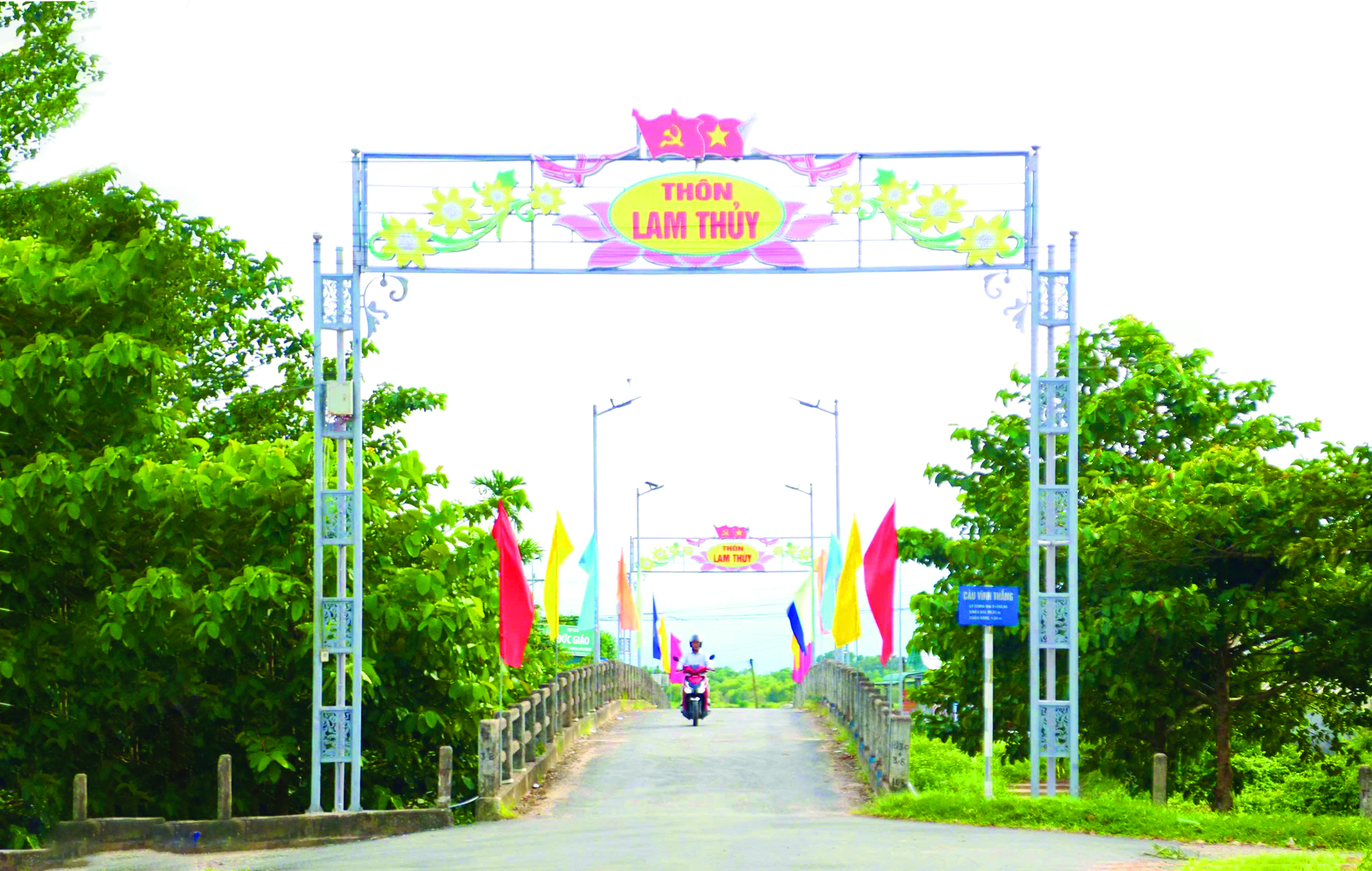 Thôn Lam Thủy: Điểm sáng trong xây dựng quê hương