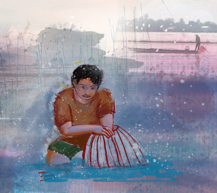 Mùa lụt quê tôi