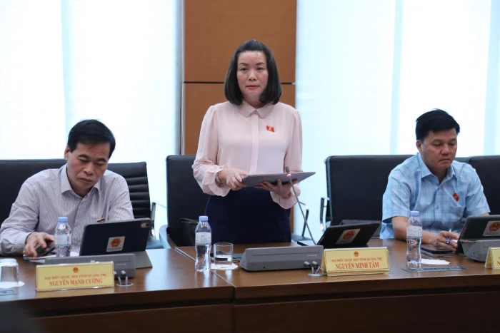 Đại biểu Quốc hội tỉnh Quảng Trị góp ý xây dựng các dự án luật