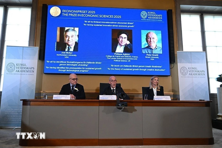 Nobel 2025: Phá hủy mang tính sáng tạo-động lực cho sự tăng trưởng bền vững