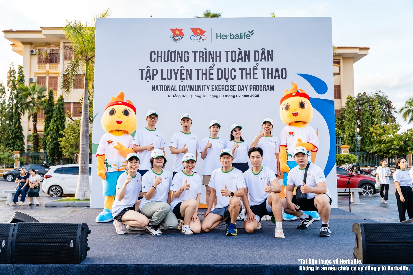 Không khí sôi nổi khi các Thành Viên Herbalife tham gia tại sự kiện