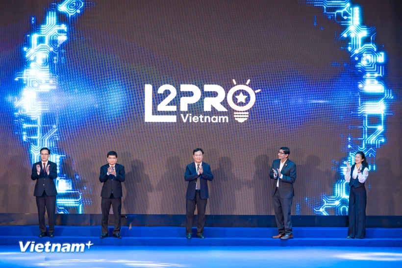 Nền tảng L2Pro Việt Nam chính thức ra mắt vào ngày 15/10/2025. (Ảnh: Minh Sơn/Vietnam+)