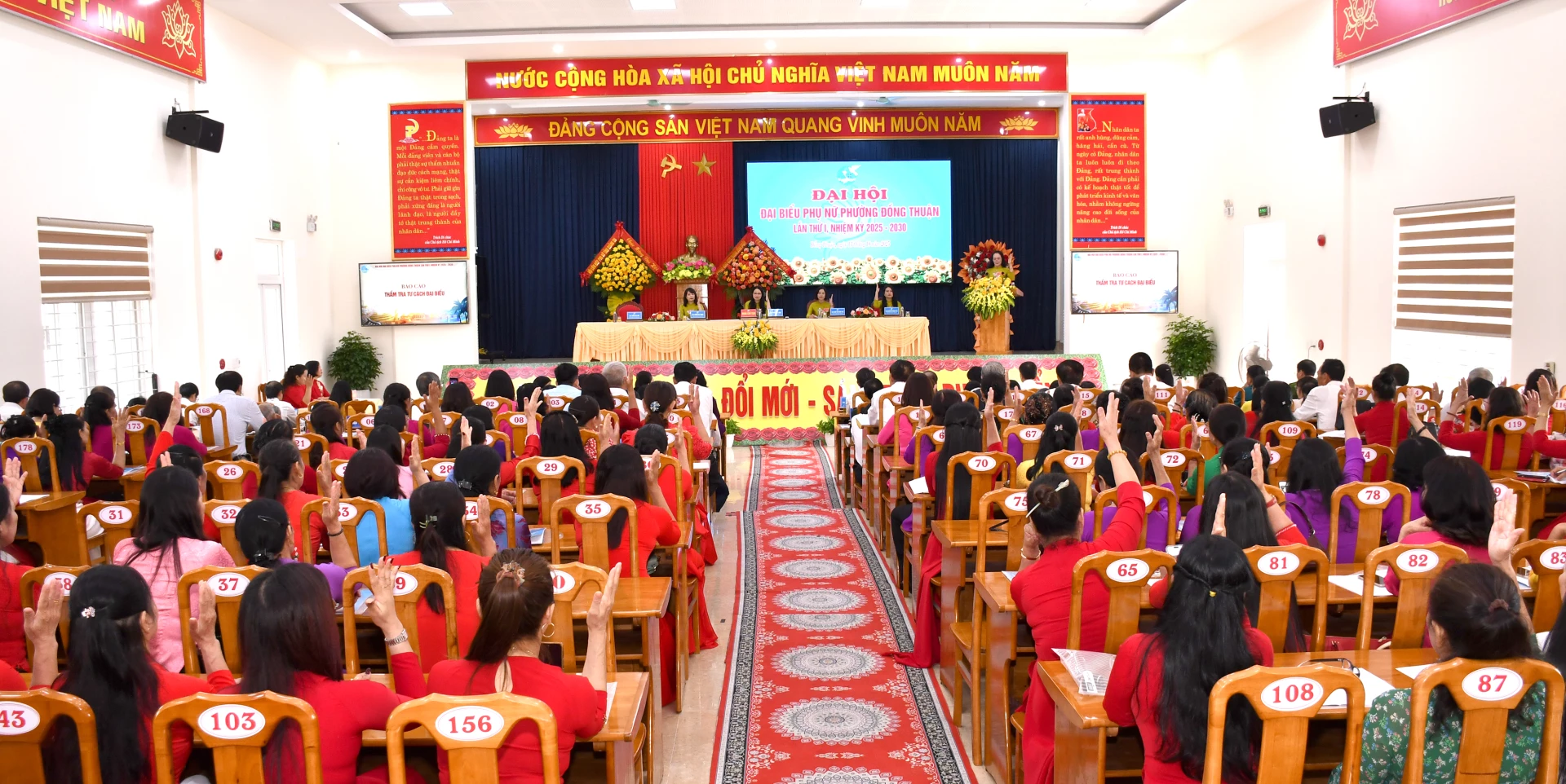 Quang cảnh đại hội. Ảnh: H.Tr.