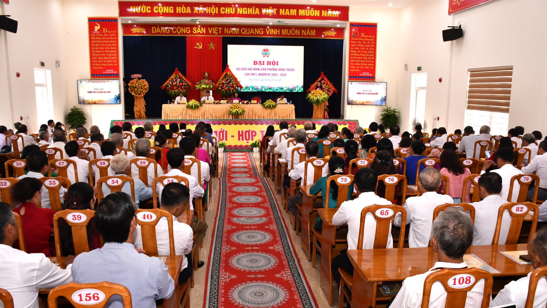Quang cảnh đại hội. Ảnh: H.Tr.