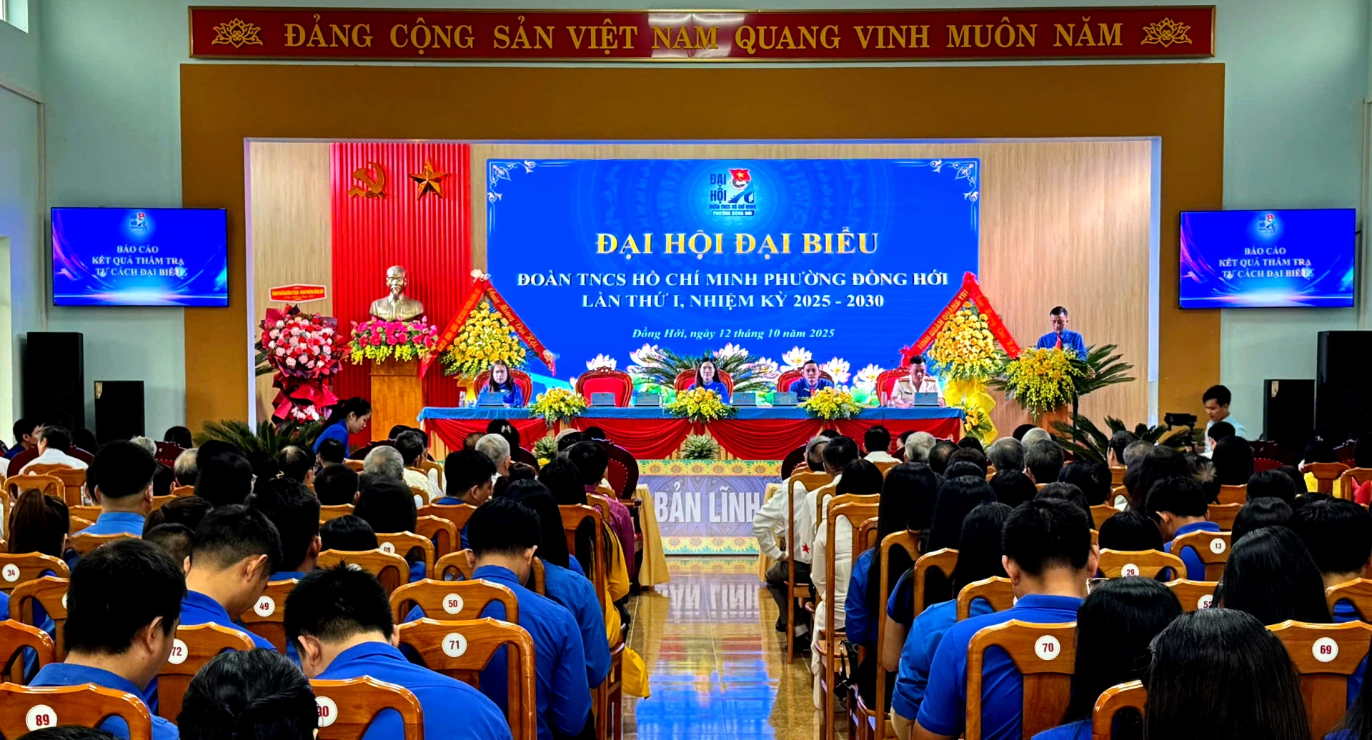 Quang cảnh đại hội. Ảnh: H.Tr