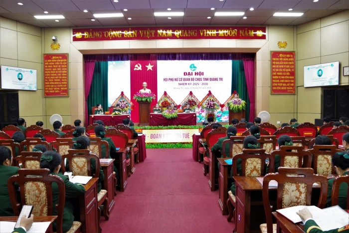 Đại hội Hội phụ nữ cơ quan Bộ CHQS tỉnh Quảng Trị nhiệm kỳ 2025–2030