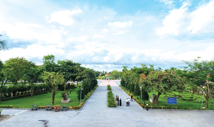 Vùng đất tri ân và hòa bình