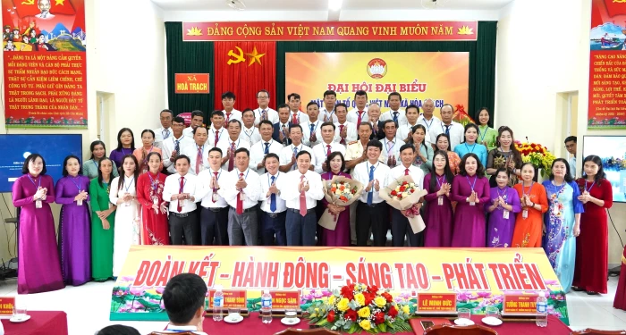 Đại hội đại biểu Mặt trận Tổ quốc Việt Nam xã Hòa Trạch lần thứ I, nhiệm kỳ 2025-2030