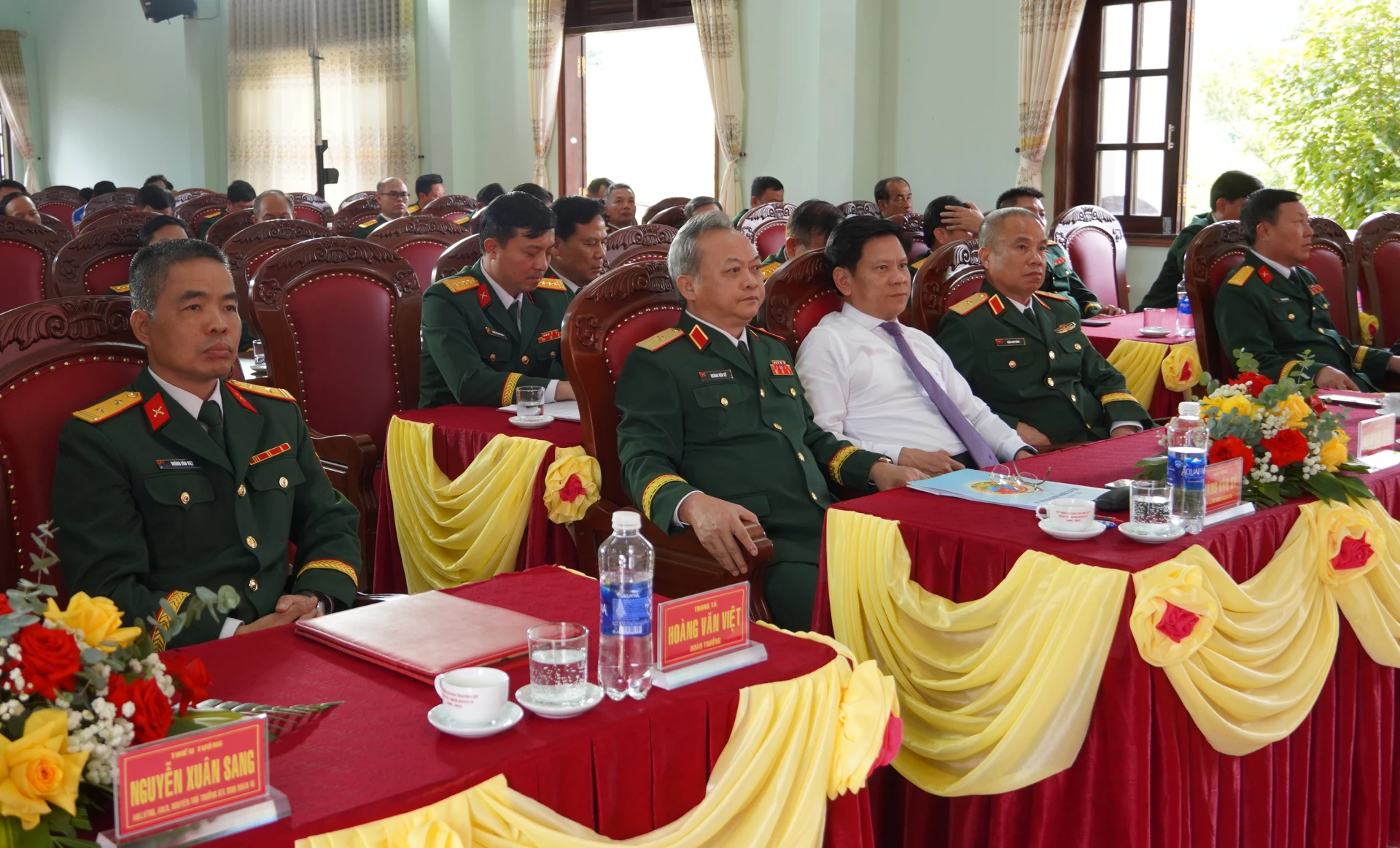 Các đại biểu dự lễ kỷ niệm - Ảnh: N.H