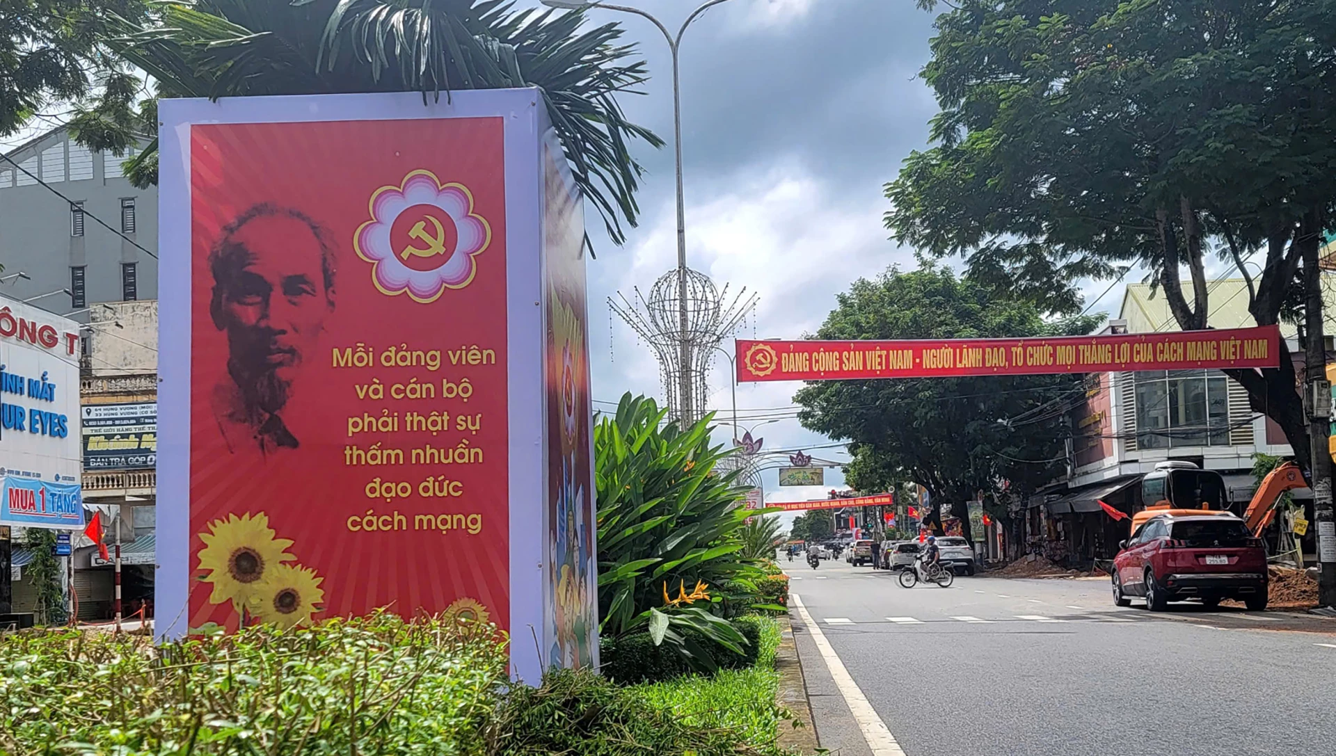Một tuyến đường tại phường Đông Hà-Ảnh: Thành Bắc