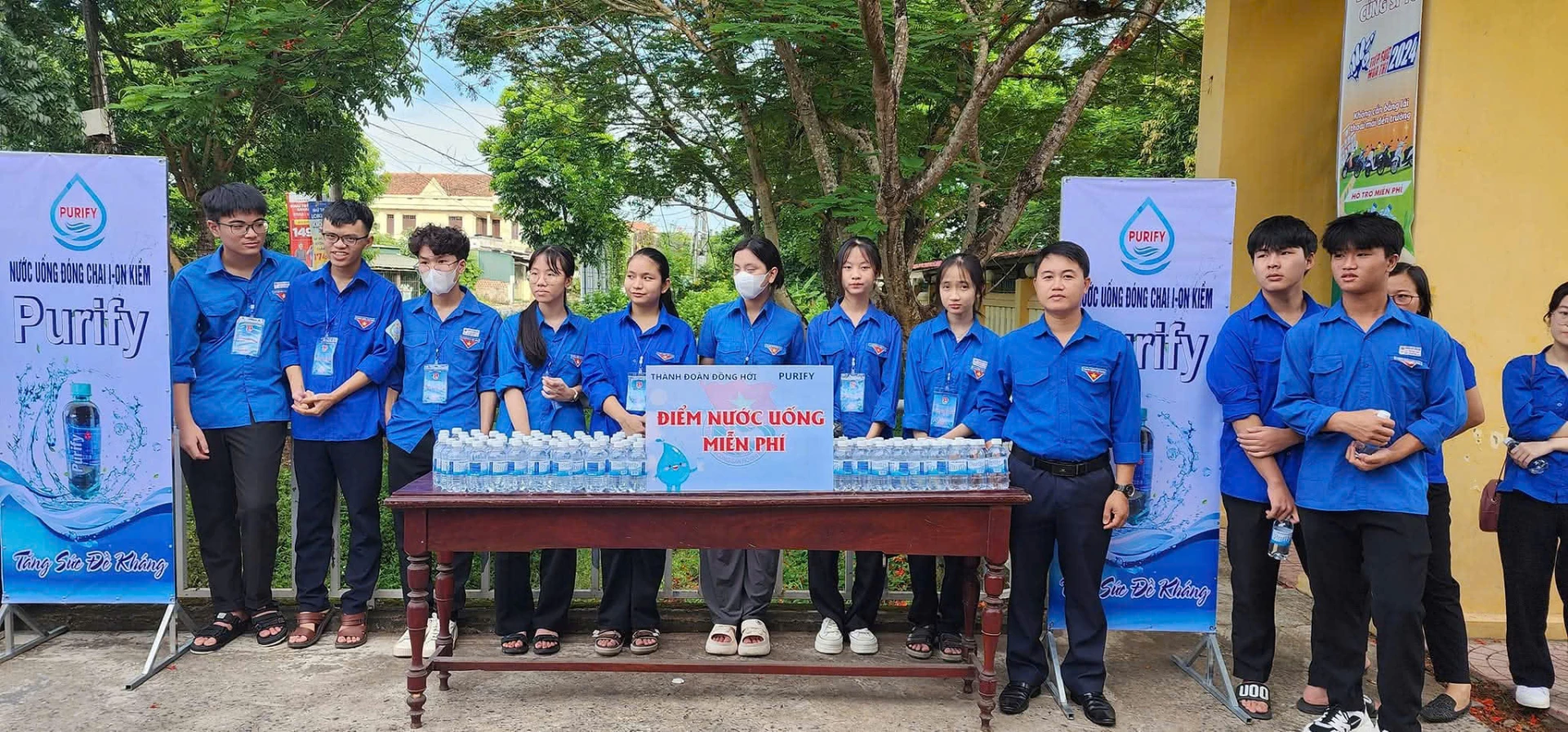 Tuổi trẻ phường Đồng Sơn tích cực tham gia các hoạt động tình nguyện vì cuộc sống cộng đồng.